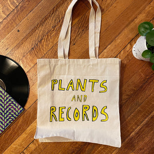 Plants & Records Tote
